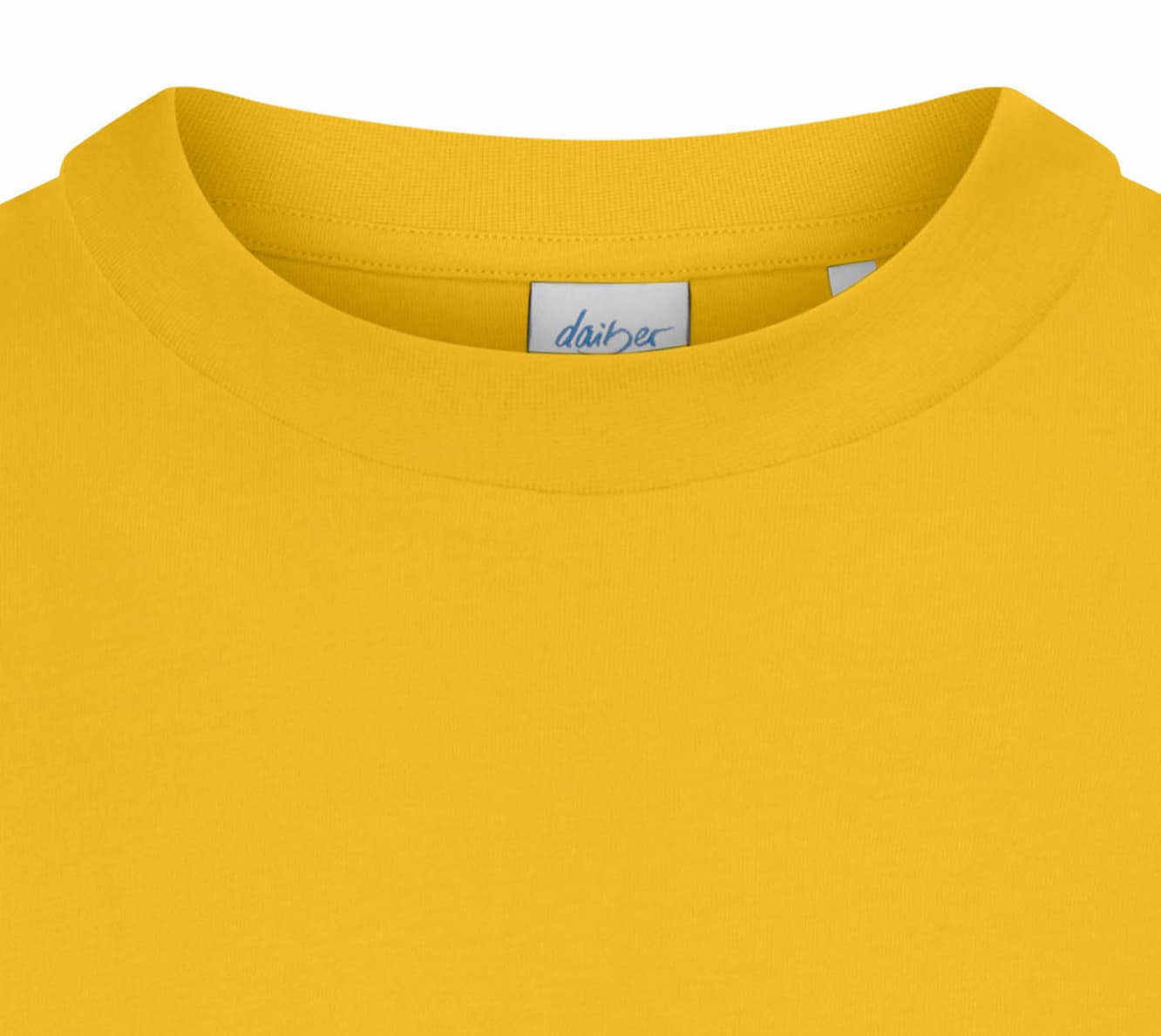 Bande de propret&eacute; et col renforc&eacute; tee-shirt