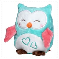 Peluche b&eacute;b&eacute; avec effet de bruissement textile