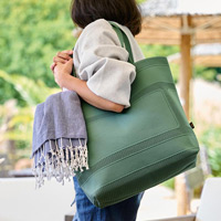 Grand sac shopping tricoté Halfar