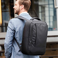 Sac à dos ordinateur anti RFID matelassé Halfar réf. 1814008